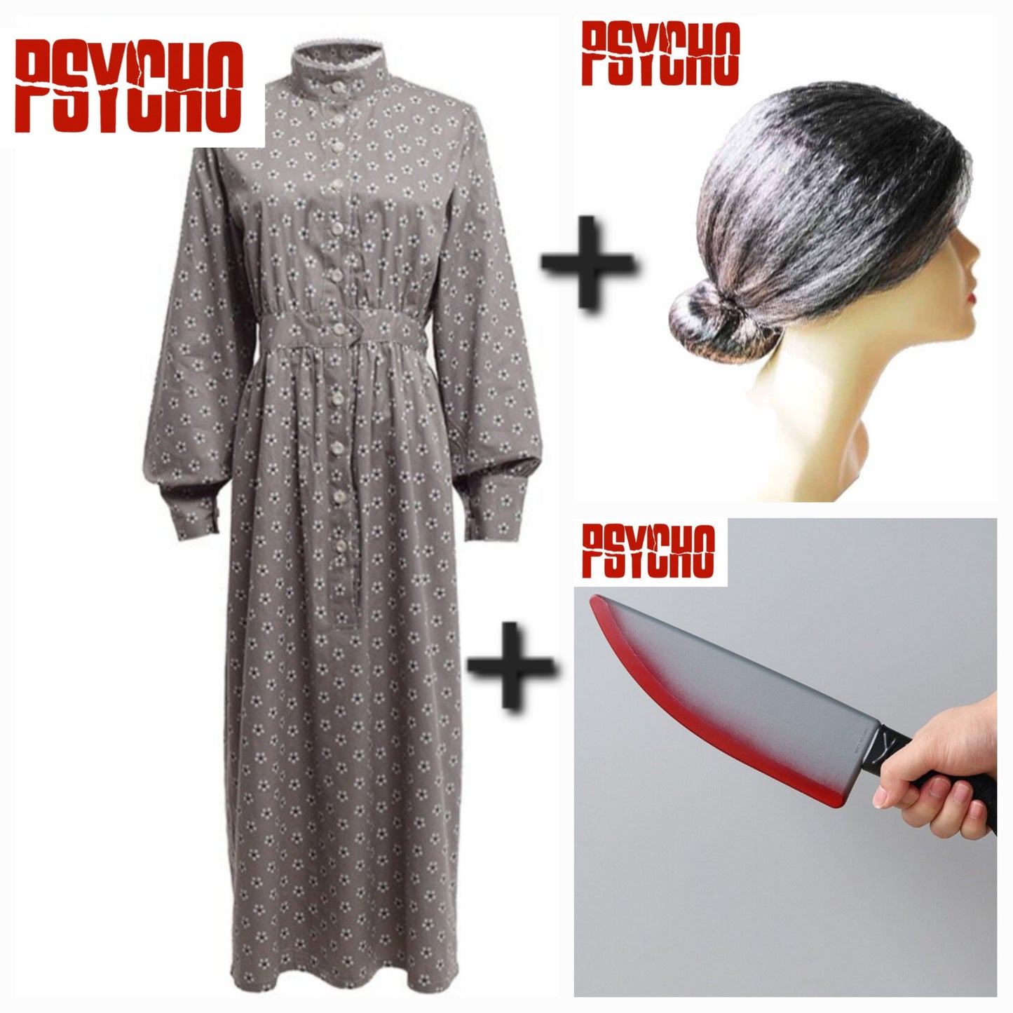 Norman Bates 'Mother' Psycho 1960 Full Costume Set