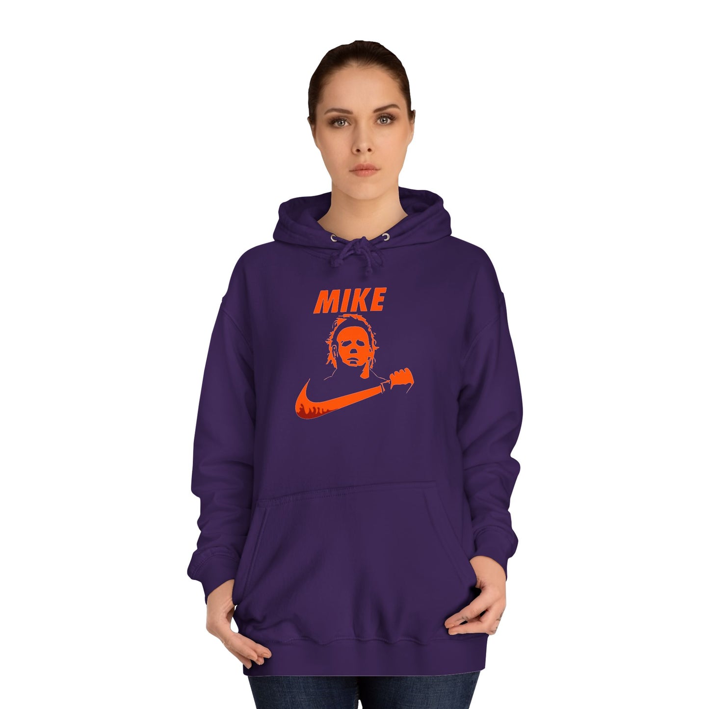 Haddonfield 1978 Myers Hoodie Purple/Orange