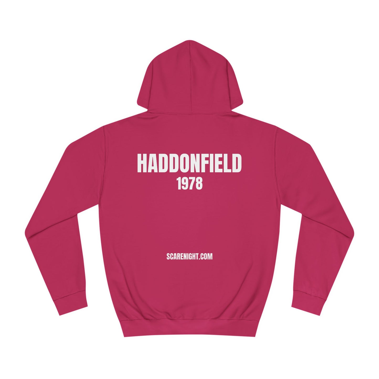 Haddonfield 1978 Myers Hoodie Hot Pink