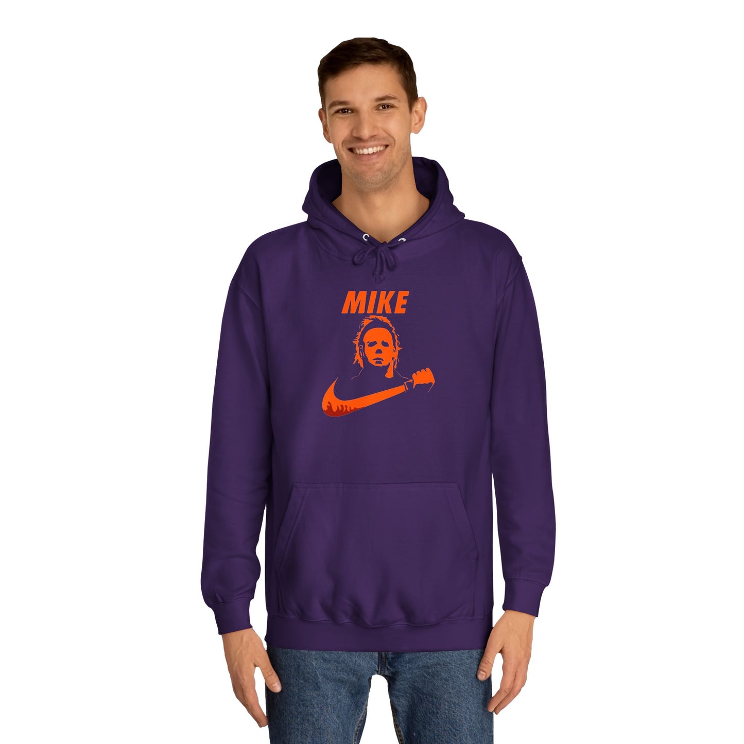 Haddonfield 1978 Myers Hoodie Purple/Orange